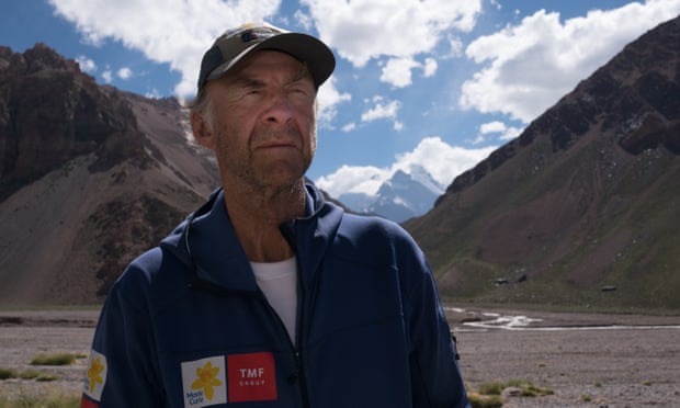 Time for reflection … Ranulph Fiennes in a still from Explorer, directed by Matthew Dyas.