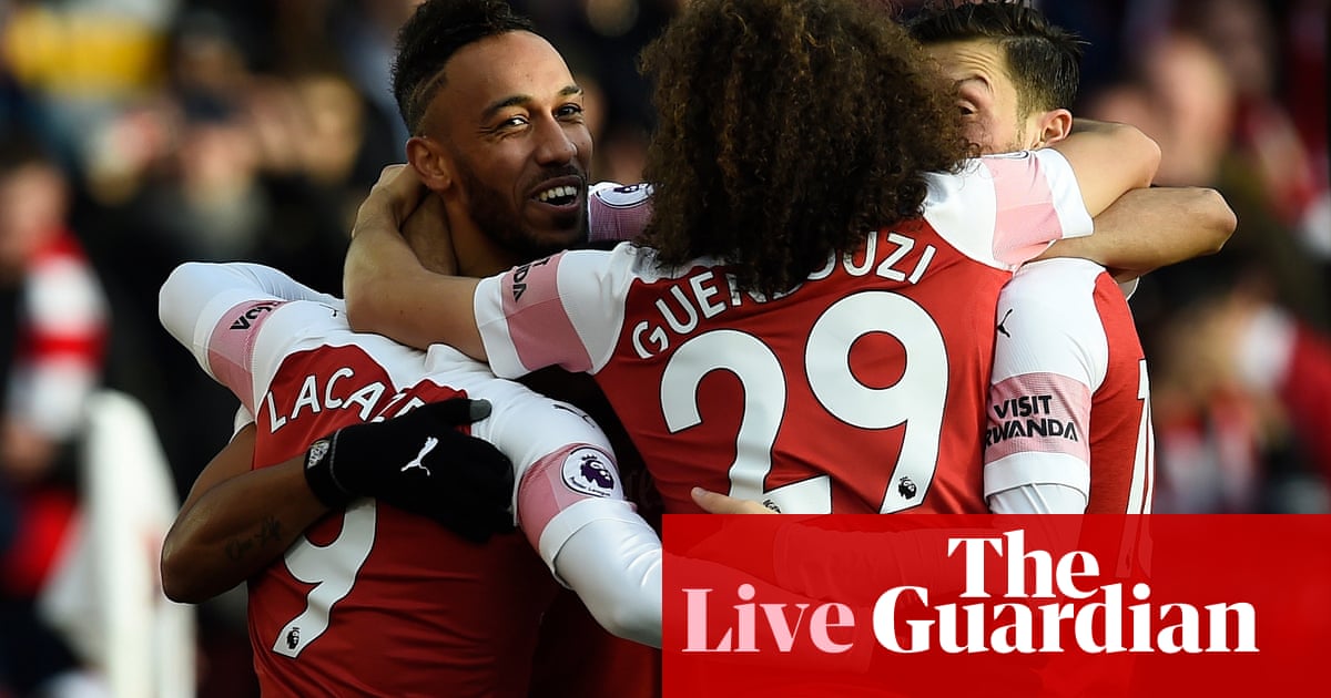 Arsenal 3 1 Burnley Premier League As It Happened Football