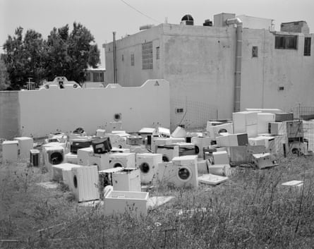 Spin city … a washing machine graveyard in Greece.