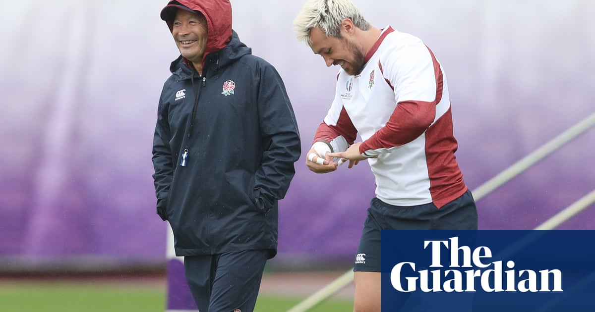England’s training session spied on from a nearby apartment, says Eddie Jones