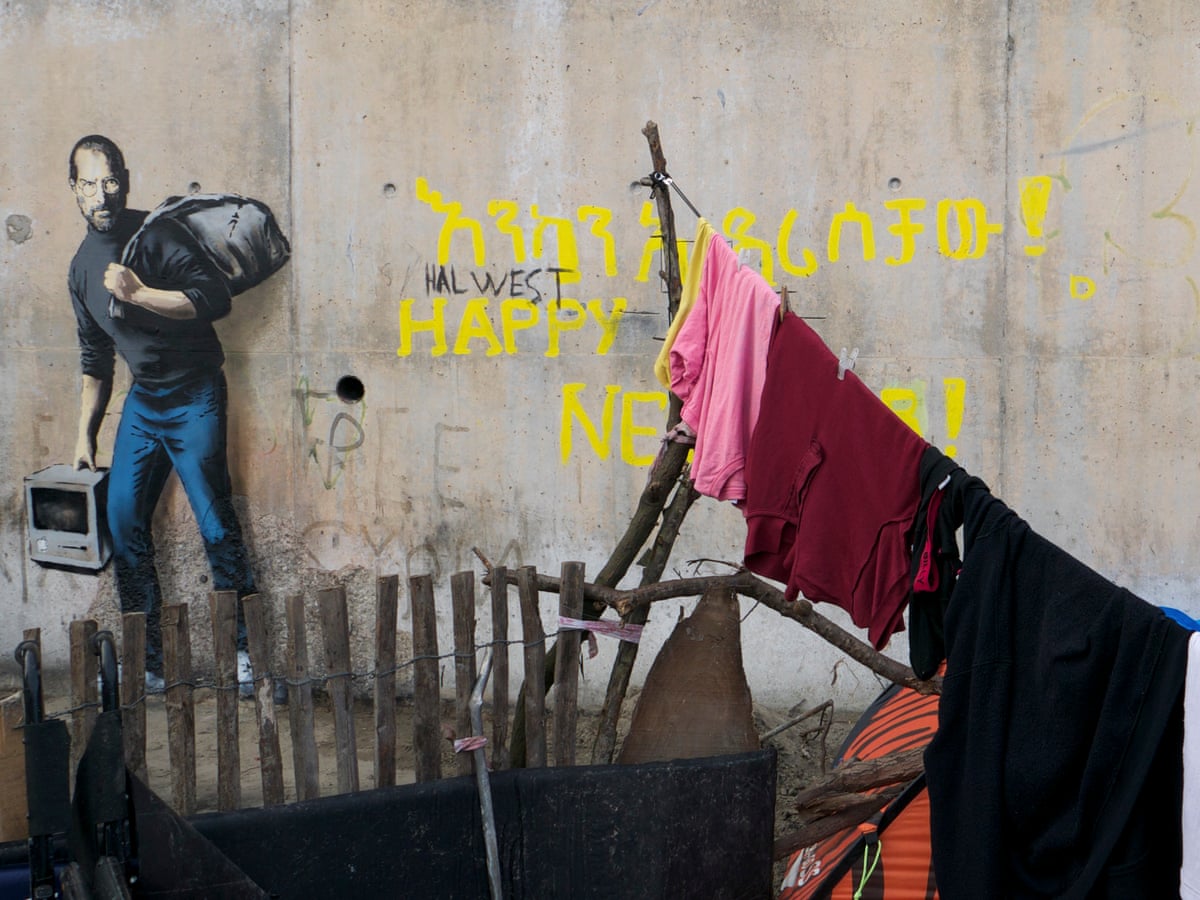 Syrian Graffiti Artist Aziz Al Asmar Anadolu Agency