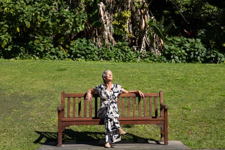Beachley connected a parkland bench
