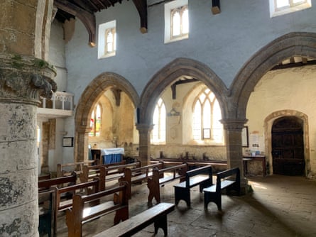 Inside the Ramblers’ church.
