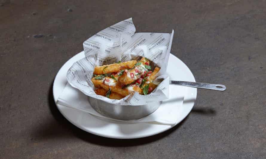 'They just can't do deep-frying here': halloumi fries.