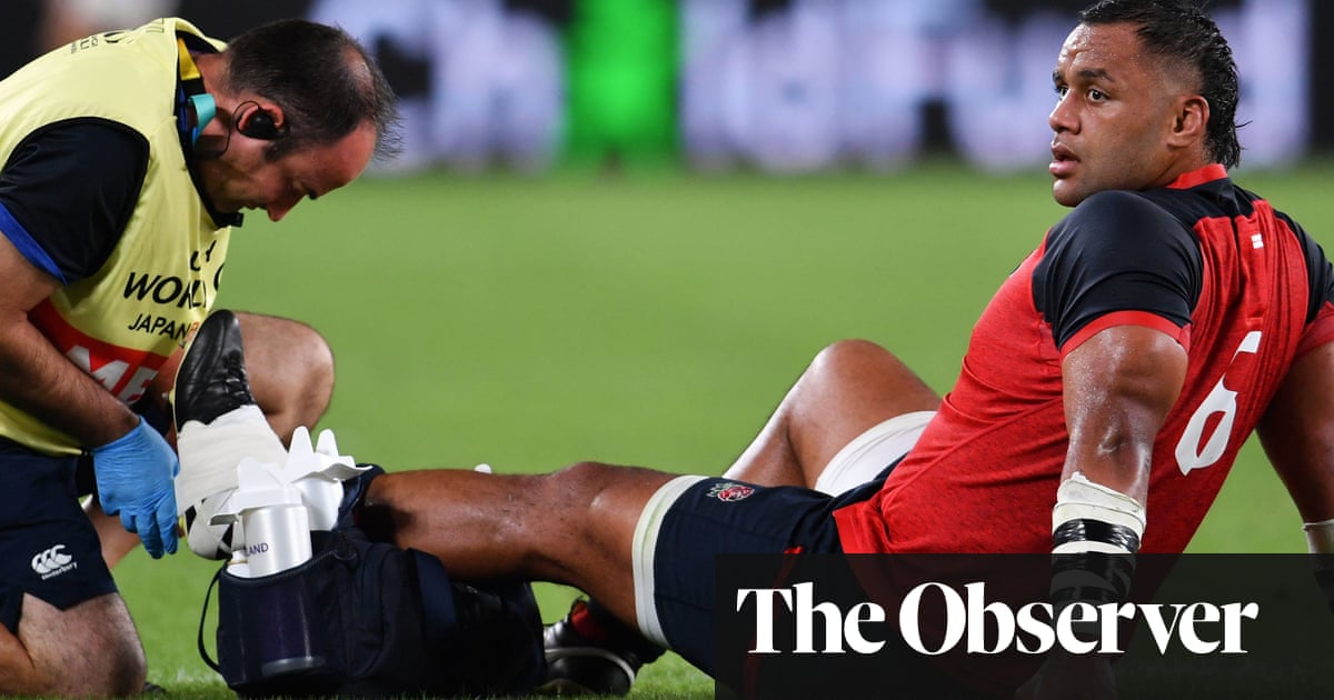 Billy Vunipola injury leaves England anxious for World Cup knockout stages
