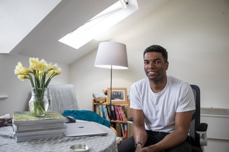 Author Okenchukwu Nzelu at home in Manchester