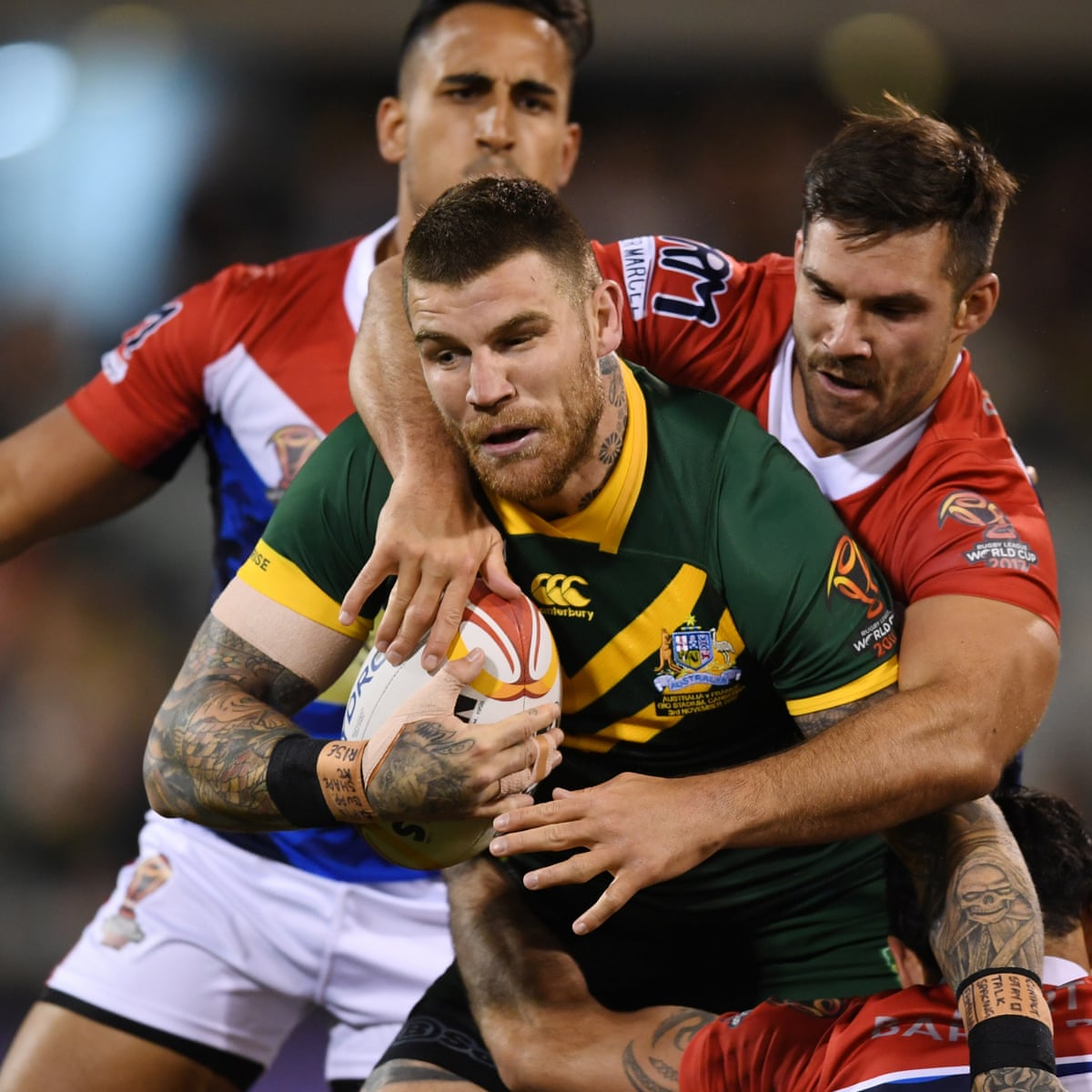 Australia Beat France At Rugby League World Cup As It Happened Sport The Guardian