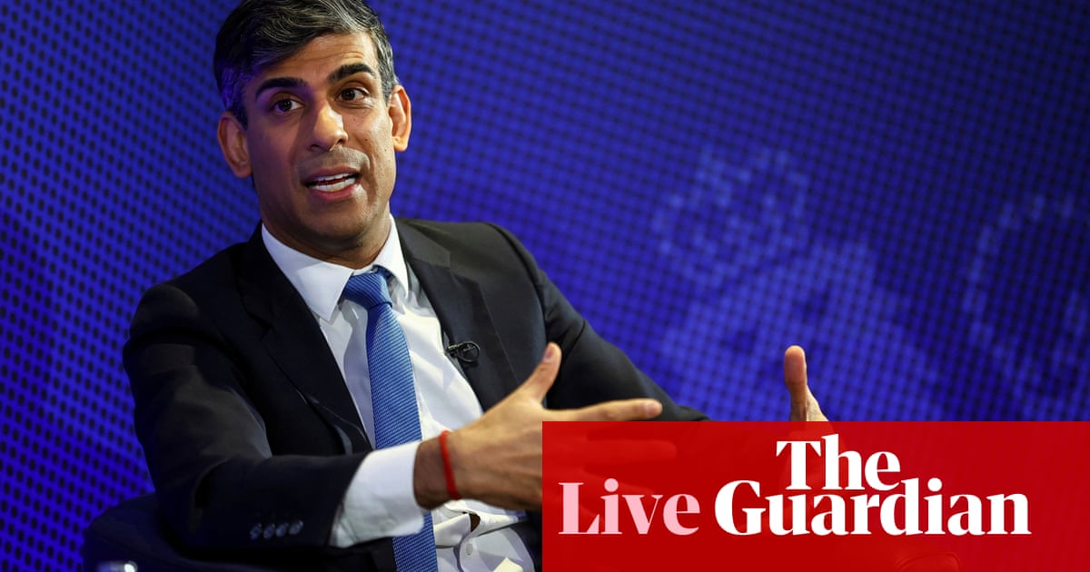 Rishi Sunak to face PMQs and 1922 Committee as poll suggests third of Tory voters want different leader – UK politics live | Politics