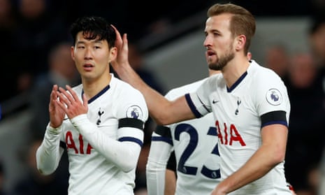 Son Heung-min (left) and Harry Kane are recovering from a fractured arm and hamstring injury respectively.