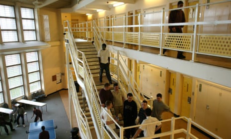 Inside Woodhill Prison, Milton Keynes. Latham would not have been eligible for a transfer to a women’s jail.