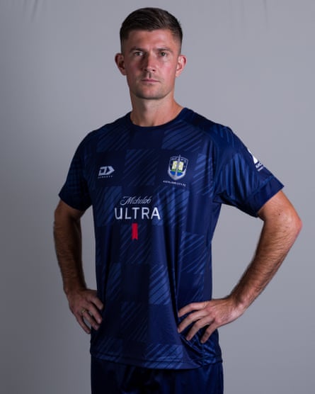 Auckland City’s captain, Mario Ilich