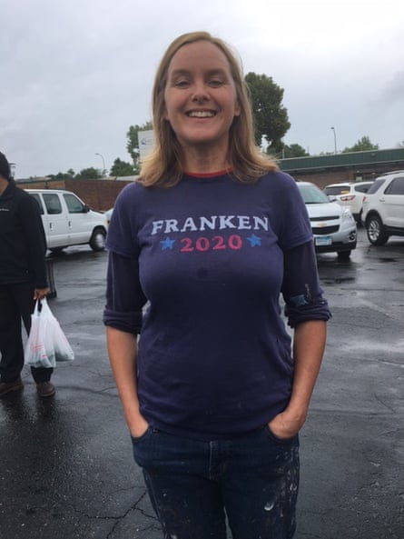 Franken supporter Lisa Kleven: ‘There was talk of people worrying that he was a comedian, but he’s a good guy with honesty and integrity.’