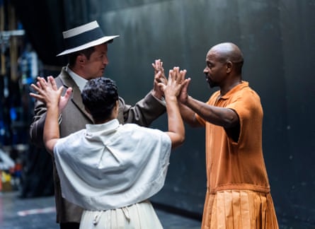 Behind the scenes during rehearsals for L’Orfeo by Monteverdi at Glyndebourne