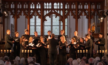 Tenebrae perform at Blythburgh church as part of Aldeburgh festival in June.