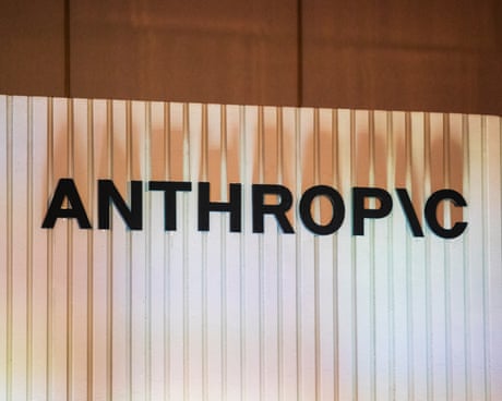 A sign for Anthropic