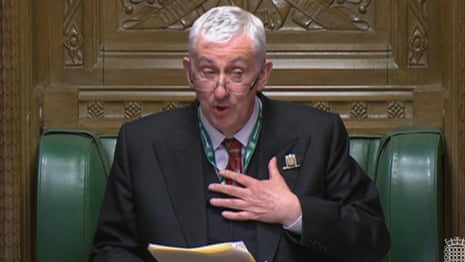 Commons speaker 'regrets' decision to allow Labour vote on Gaza ceasefire – video