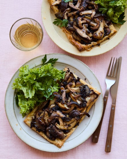 Kimberley Hernandez’s mushroom tart