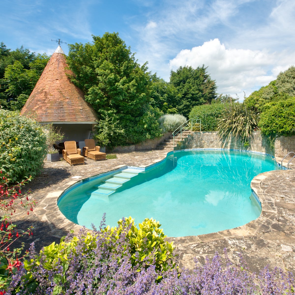 20 Great Uk Cottages With Pools Cottages The Guardian