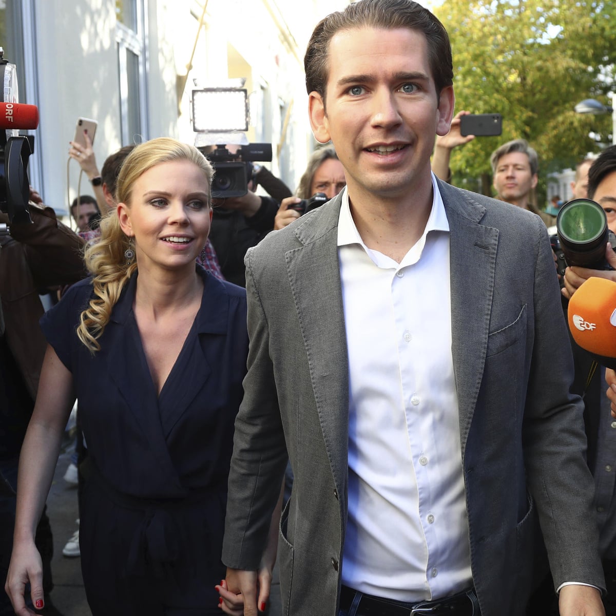 Kurz chancellor austrian Sebastian Kurz Wife / Austrian Chancellor Sebastian Kurz S No