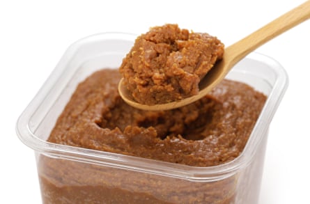 ‘Use it wherever you’d use salt’… red miso paste.