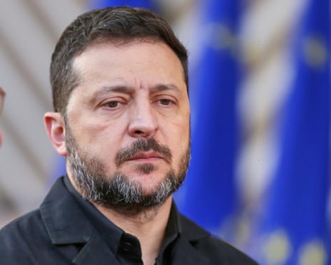 Close up for Volodymyr Zelenskyy’s face arriving for today’s EU summit