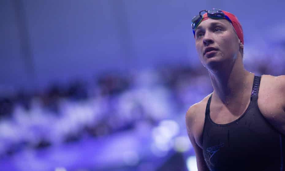 Maddie Groves recently returned to the pool at the International Swimming League in Europe.