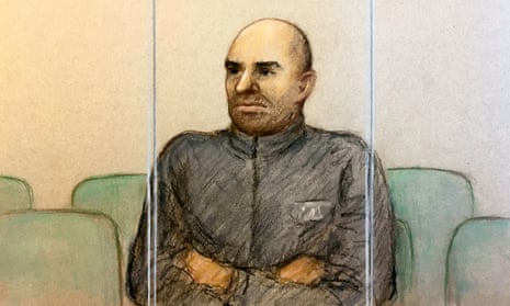 A court artist’s impression of Tarek Namouz in the dock