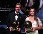 Ballon d’Or 2026: Harry Kane crowned in London ceremony as Putellas wins award for third time – as it happened