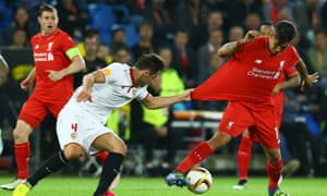More than a million football fans watched YouTube to see Sevilla beat Liverpool in the UEFA Europa League Final