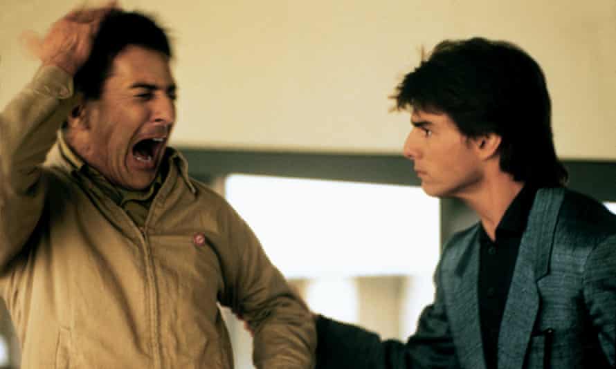Dustin Hoffman and Tom Cruise