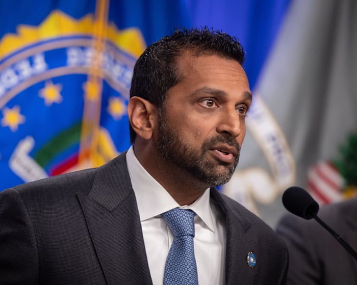 Kash Patel gave his Australian counterpart a 3D replica gun as a gift. It was destroyed within months