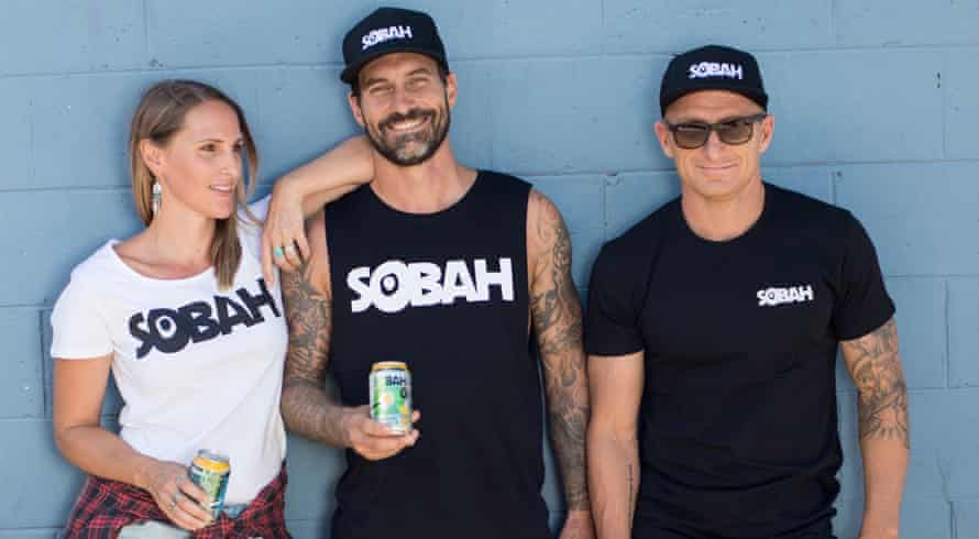 Campaign imagery for Sobah, a non-alcoholic craft beer