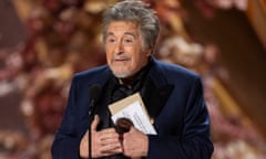 AL PACINO<br>THE OSCARS - The 96th Oscars held on Sunday, March 10, 2024, at the Dolby® Theatre at Ovation Hollywood and televised live on ABC and in more than 200 territories worldwide. (Frank Micelotta/Disney via Getty Images)AL PACINO