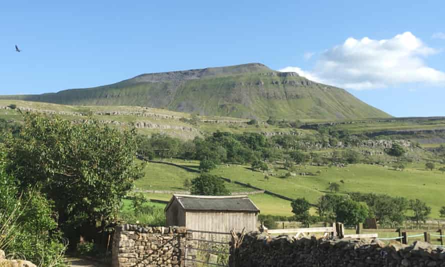 Farmland at Ingleton in the Yorkshire Dales