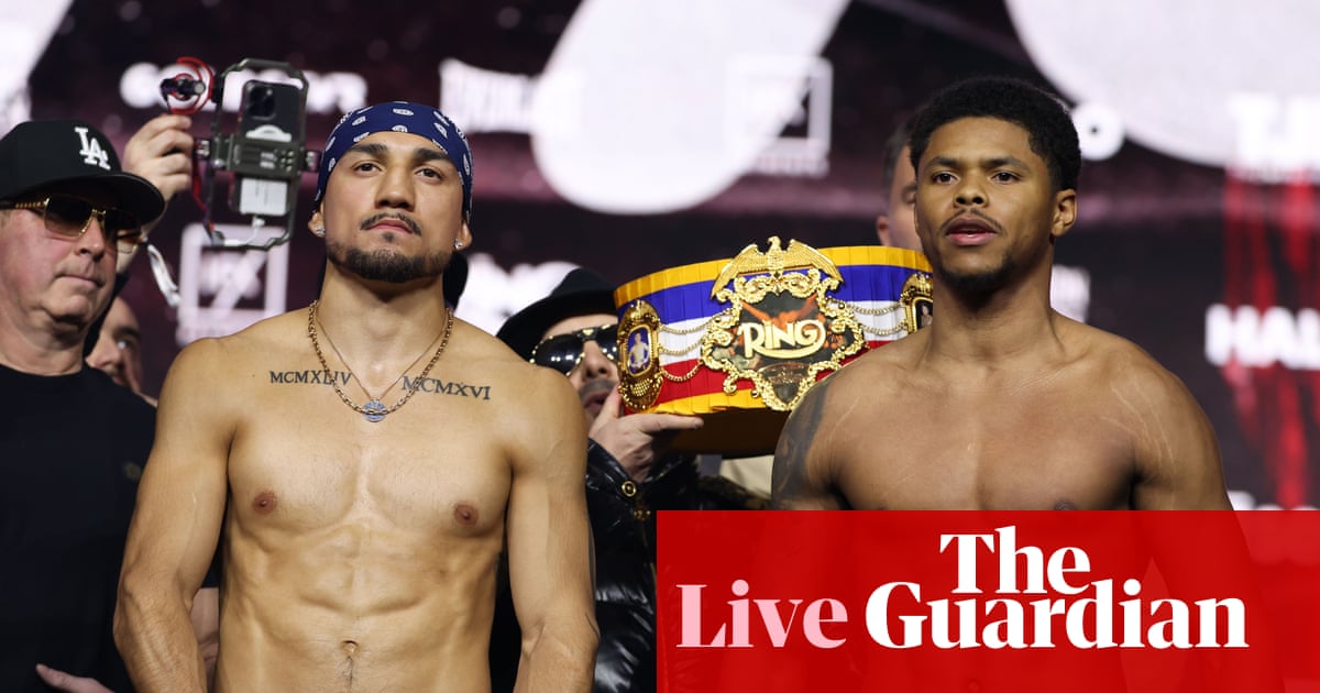 Teófimo López v Shakur Stevenson: WBO junior welterweight championship - live