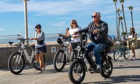 american electric bicycles RAVEN Step Thru Electric Bike with a sturdy 18 aluminum framework and an integrated LCD Onboard display 17 Best E-Bikes for Summer