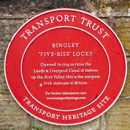 A red plaque