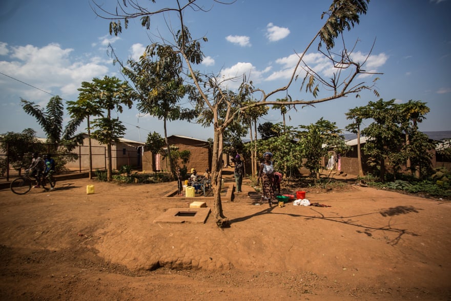 Mahama refugee camp in Rwanda.
