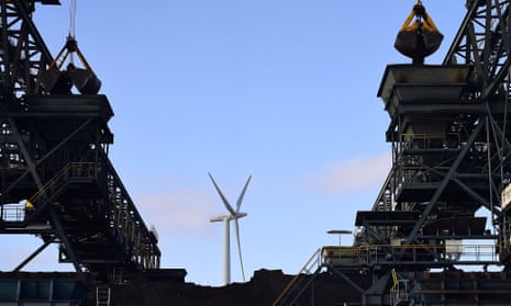 Coal is being unloaded, Haemelerwald power plant, Germany
