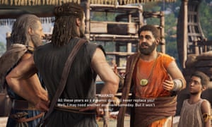 Compelling drama … Assassin’s Creed Odyssey.