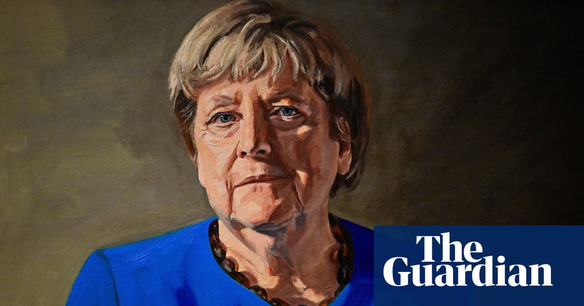 Portrait of Angela Merkel unveiled at museum in Berlin