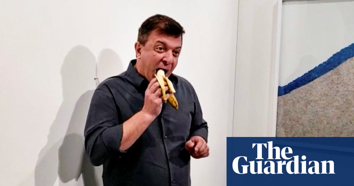 Don't make fun of the $120,000 banana – it's in on the joke | Jonathan Jones