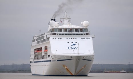 CMV vessel Columbus returns early from a world cruise during the coronavirus crisis.