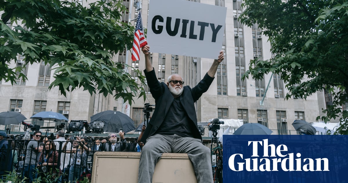 New Yorkers at courthouse cheer and groan at Trump trial verdict: ‘We got him’