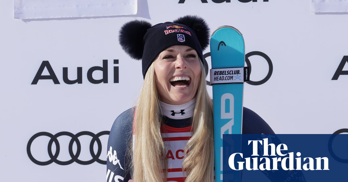 Lindsey Vonn continues remarkable comeback with World Cup ski victory at 41