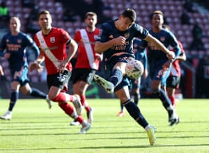 Southampton v arsenal: fa kupası dördüncü tur - canlı! 2 martinelli'den bir yanlış kurtarma.