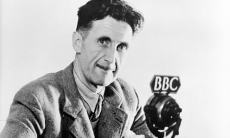 George Orwell, whose real name was Eric Blair.