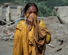 ‘The flood took everything I have’: survivors grieve for relatives and homes swept away in Nepal