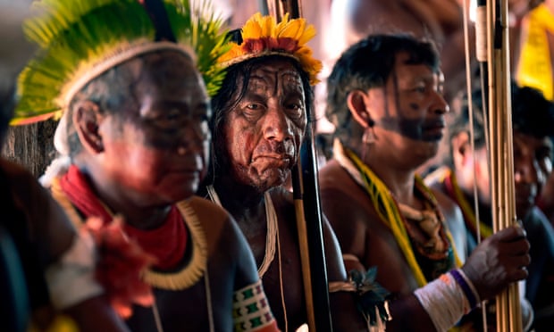 Members of Kayapó tribe