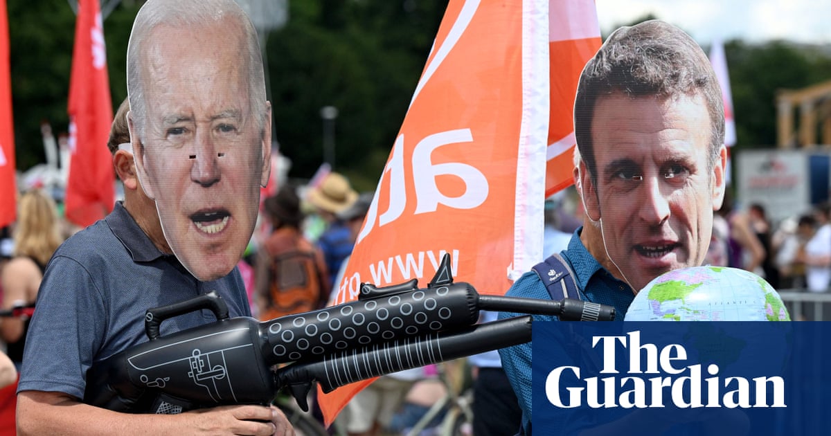 Thousands protest against G7 in Munich as leaders gather for summit